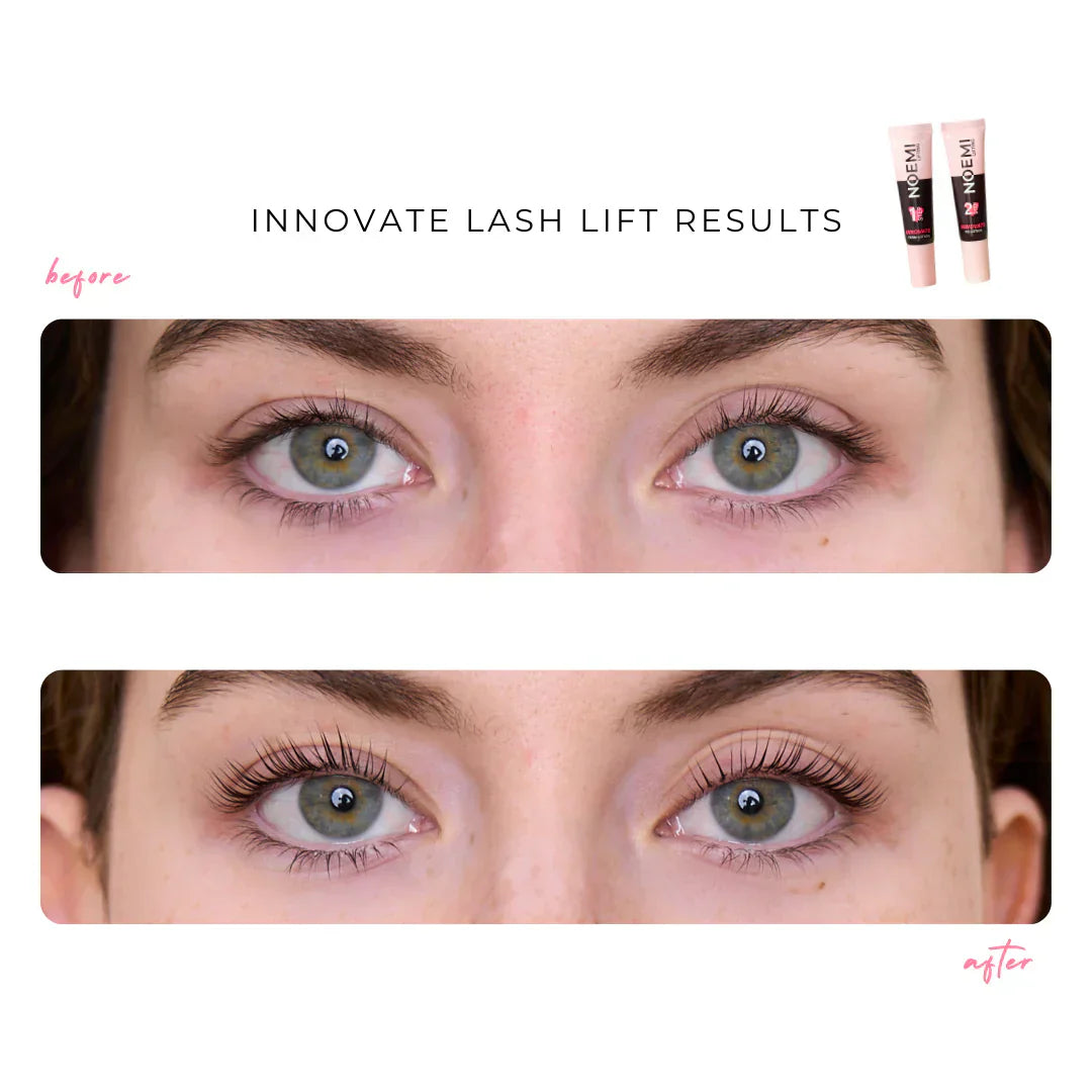 Noemi Lash Lift and Brow Lamination Innovate Perm Lotion Step 1