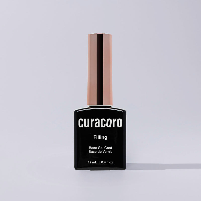 Curacoro Filling Base Gel Coat in front of a white background.