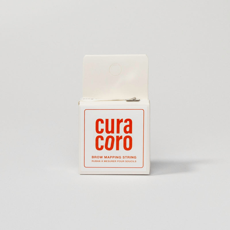 Curacoro Brow Mapping String Box Over White Background