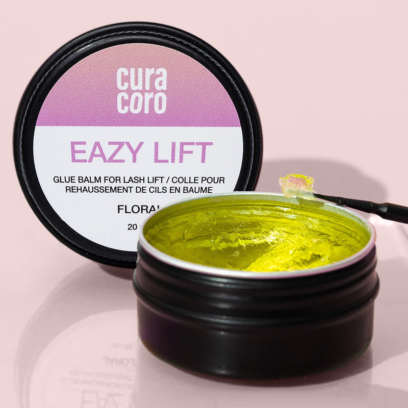 Curacoro Eazy Lift Glue Balm Container Open