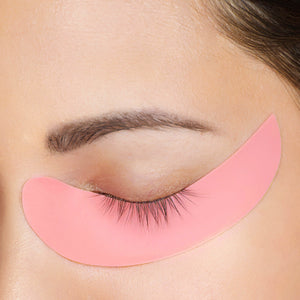 Reusable Silicone Under Eye Pads Style 1 On Model
