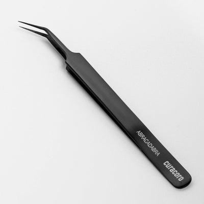 Curacoro Lash Extension Tweezer Onyx style.