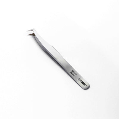 Curacoro Bold Boss Tweezer Silver style.