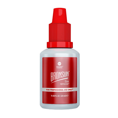 Bronsun Tint Remover 20ml bottle on white background 