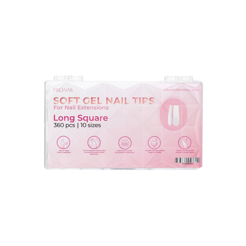 Curacoro Soft Gel Tips - Square