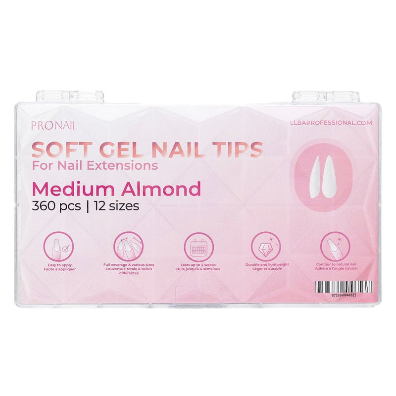 Curacoro Soft Gel Tips - Almond