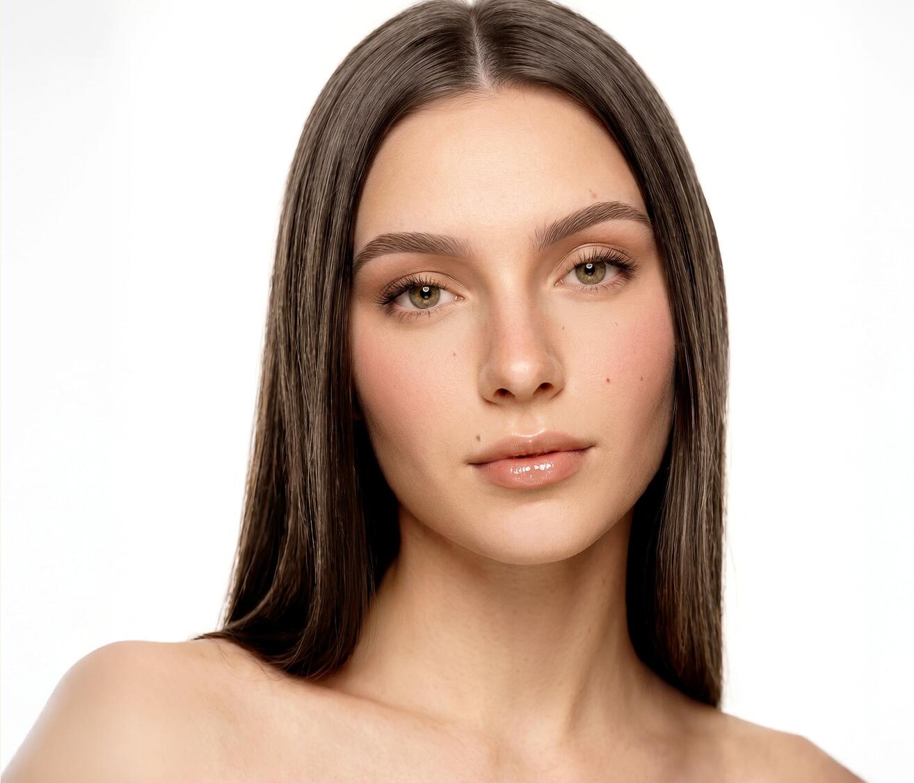 Eyebrow and Eyelash Cream Dye NUDE RANGE BRONSUN dark brown 