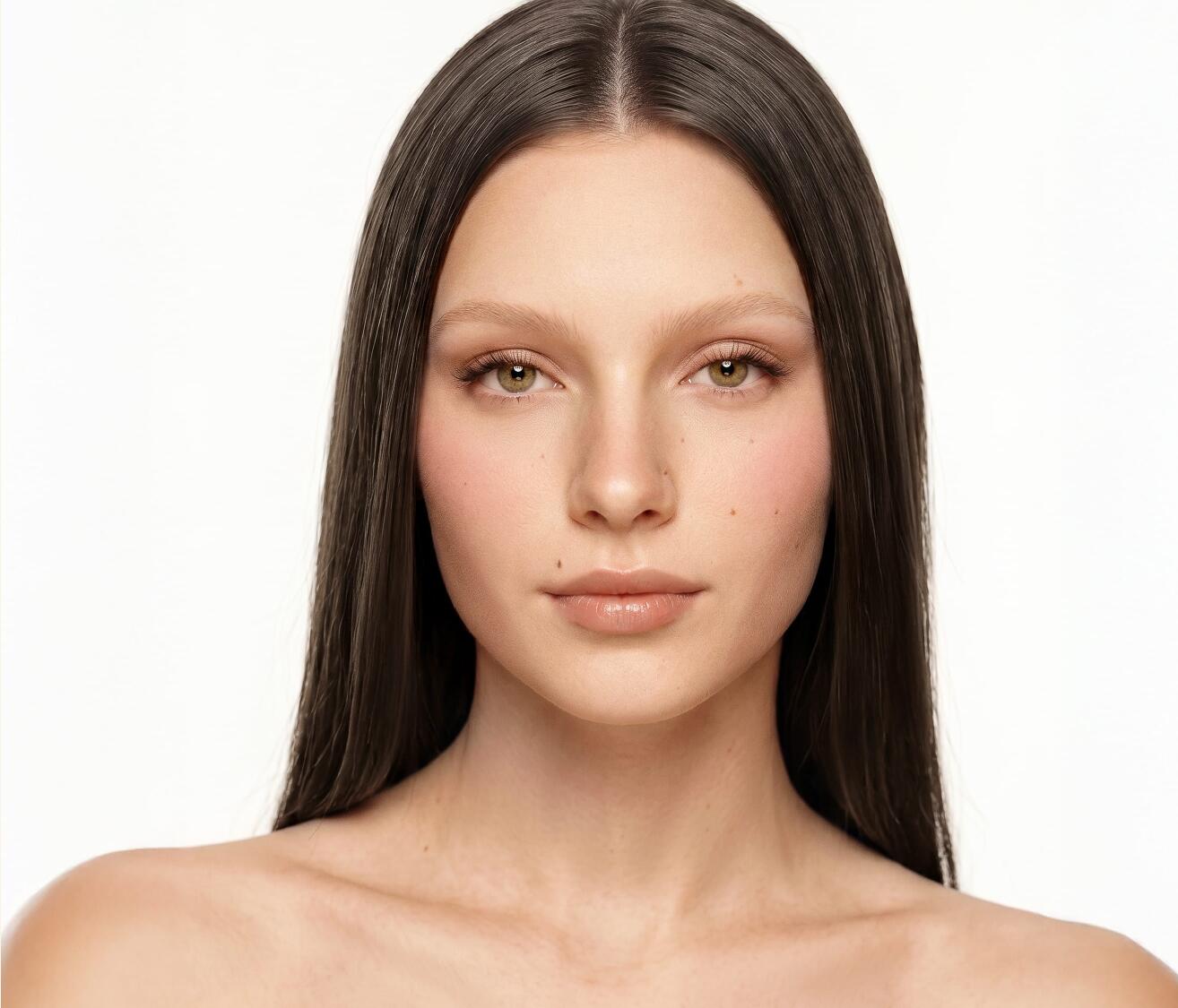 Eyebrow and Eyelash Cream Dye NUDE RANGE BRONSUN dark brown 