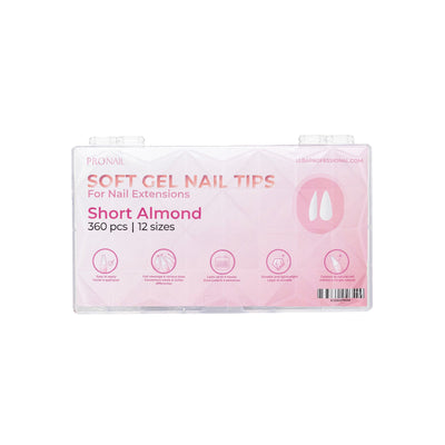 Curacoro Soft Gel Tips - Almond